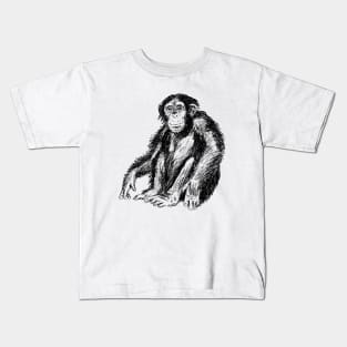 Chimpanzee Kids T-Shirt